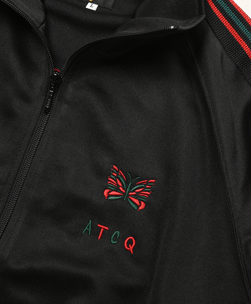 × A TRIBE CALLED QUEST Track Jacket - Poly Smooth Black/ブラック L(MEN)