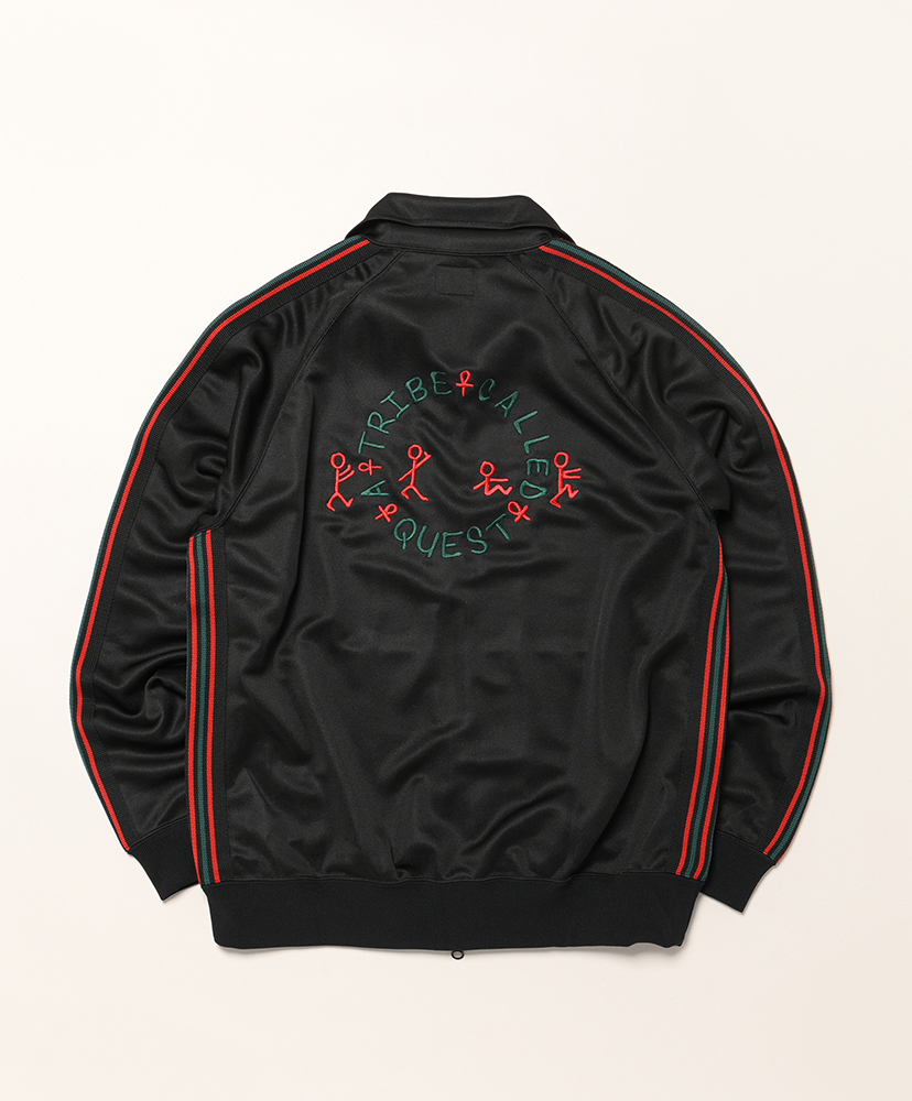 × A TRIBE CALLED QUEST Track Jacket - Poly Smooth Black/ブラック L(MEN)