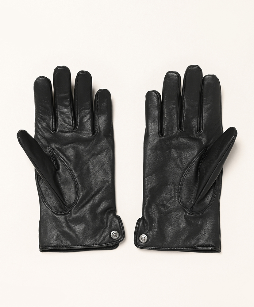 Leather Glove Black/ブラック ONE(UNISEX)