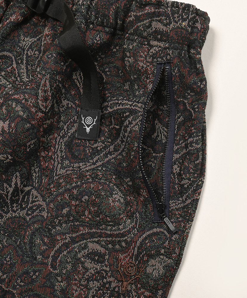 String Slack Pant - Paisley Jq. Green/グリーン M(MEN)