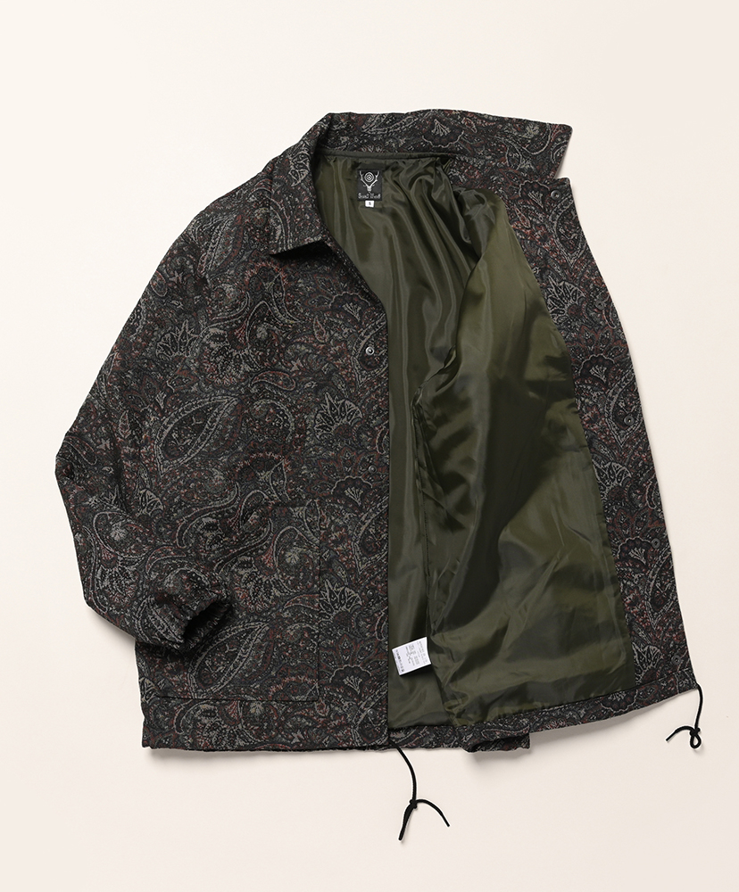 Coach Jacket - Paisley Jq. Green/グリーン M(MEN)