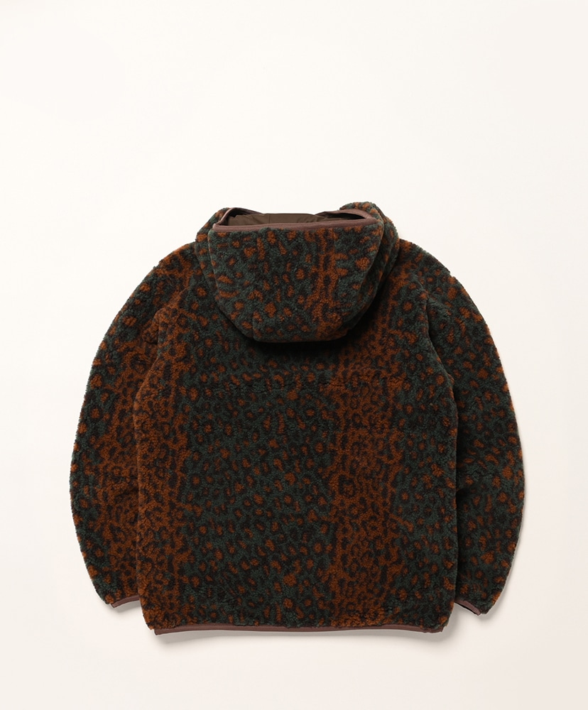 Piping Parka - Boa Jacquard Green/グリーン 2(WOMEN)