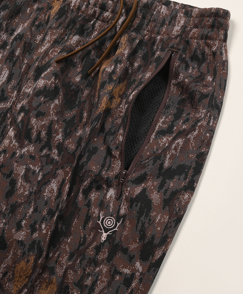 Trainer Pant - Horn Camo Jacquard Brown/ブラウン L(MEN)