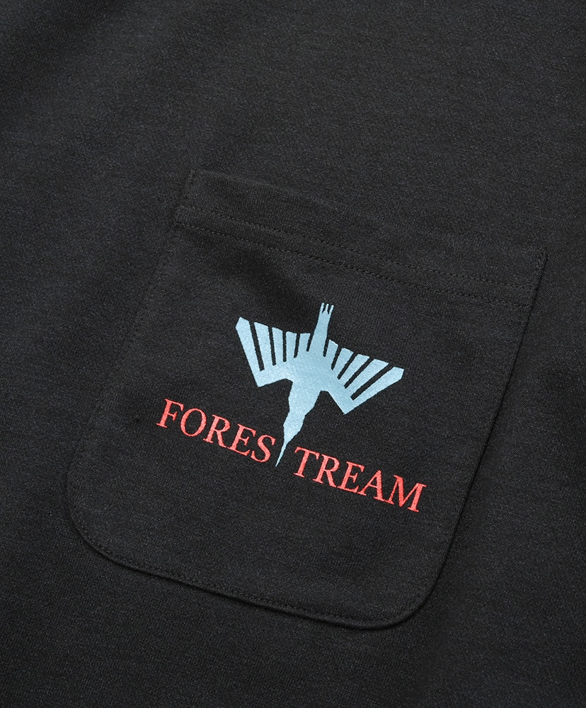 L/S Round Pocket Tee - Forestream Black/ブラック L(MEN)