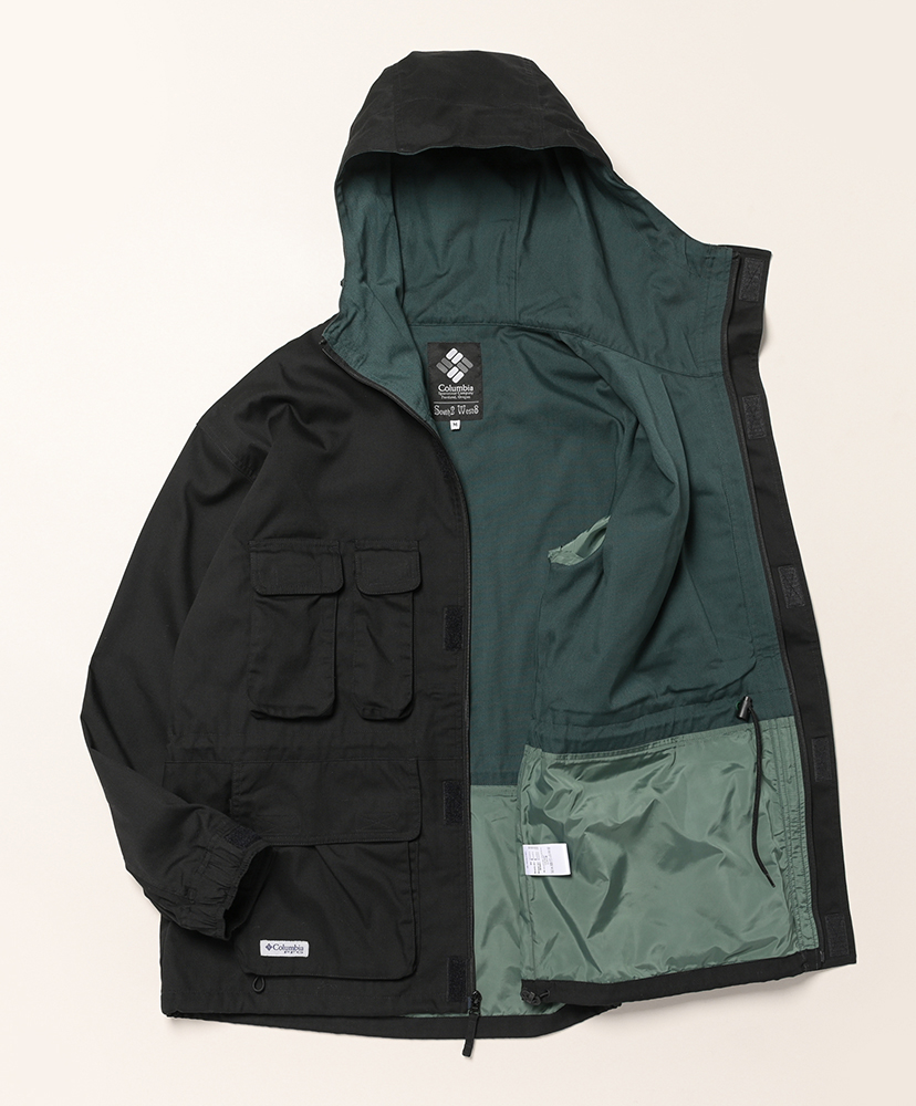 SOUTH2 WEST8 x COLUMBIA PFG - Fall Creek&trade; Fishing Parka Black/ブラック M(MEN)