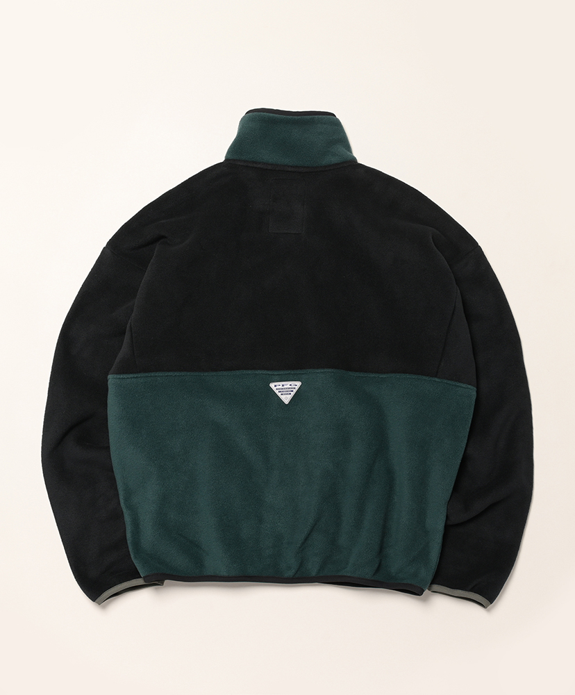 SOUTH2 WEST8 x COLUMBIA PFG - Wintertrainer Fleece Jacket Black×Green/ブラック×グリーン M(MEN)