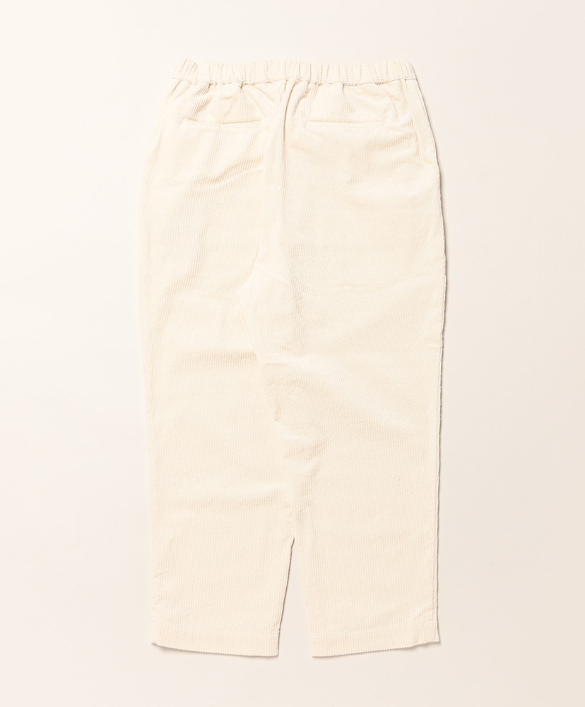 8 Wale Corduroy Easy Tapered Pants White/ホワイト 1(WOMEN)