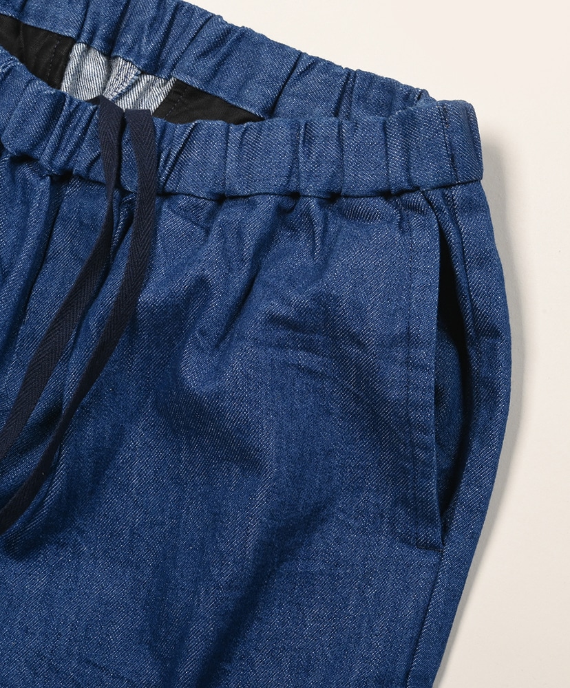11.5 oz Natural Slub Denim One Wash Easy Tapered Pants Lt.Blue Denim/ライトブルーデニム 1(WOMEN)