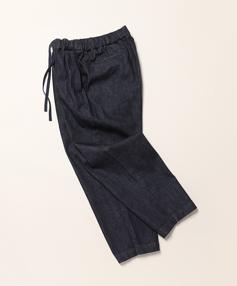 11.5 oz Natural Slub Denim One Wash Easy Tapered Pants Blue Denim/ブルーデニム 1(WOMEN)