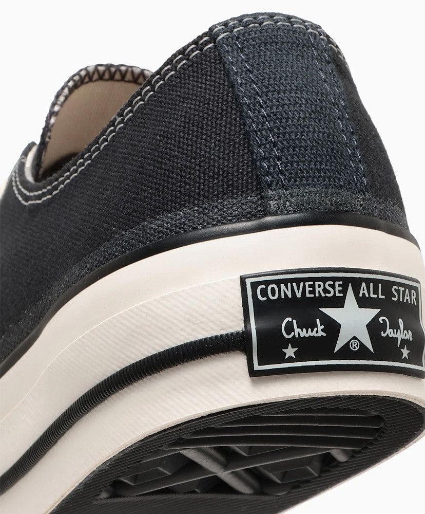 CHUCK TAYLOR CANVAS OX Smoky Black/スモーキーブラック 23cm