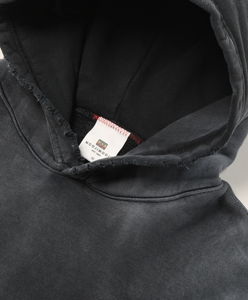 Oversized Crop Hoodie Aged Black/ブラック L(MEN)