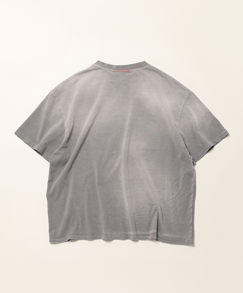 Oversize Crop T-shirts Aged Taupe/トープ M(MEN)