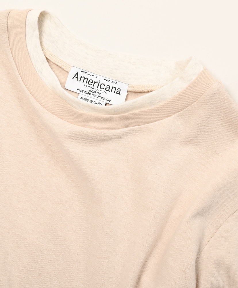 丸胴レイヤード L/S T エクリュベージュ ONE(WOMEN)