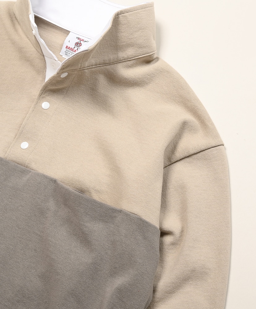 LOFTMAN別注 50th Snap - Pullover Taupe×Graphite/トープ×グラファイト L(MEN)