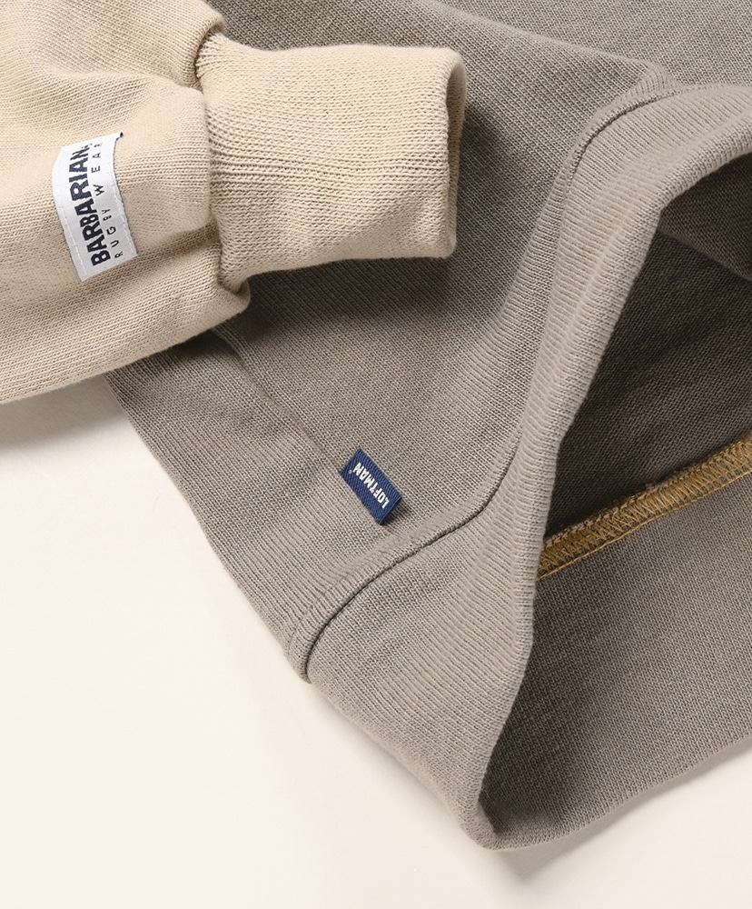 LOFTMAN別注 50th Snap - Pullover Taupe×Graphite/トープ×グラファイト L(MEN)