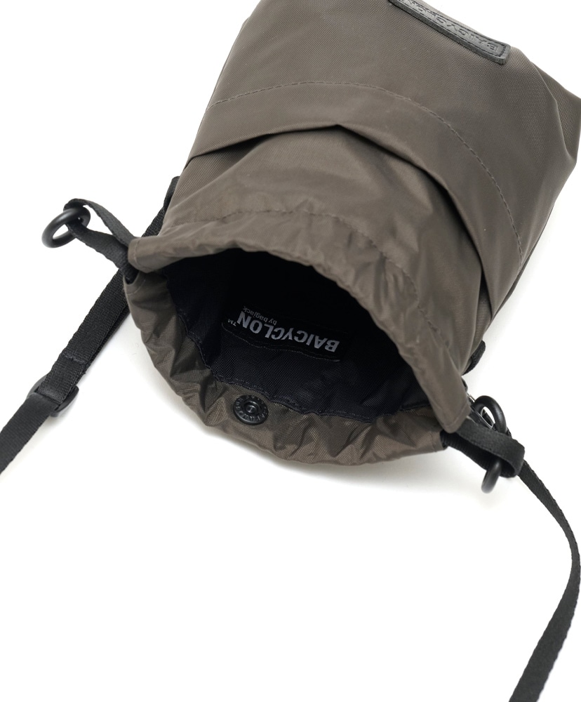 Mini Drawstring Bag Brown/ブラウン F
