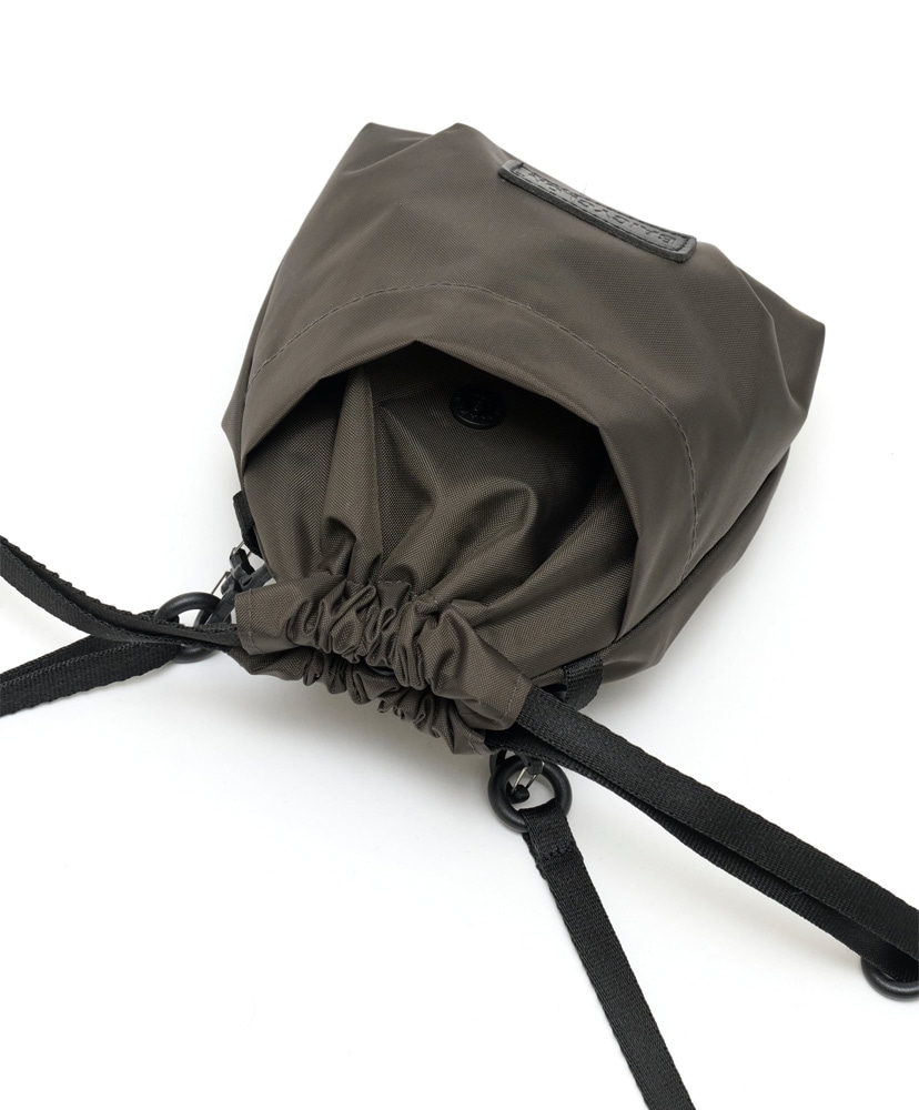 Mini Drawstring Bag Brown/ブラウン F