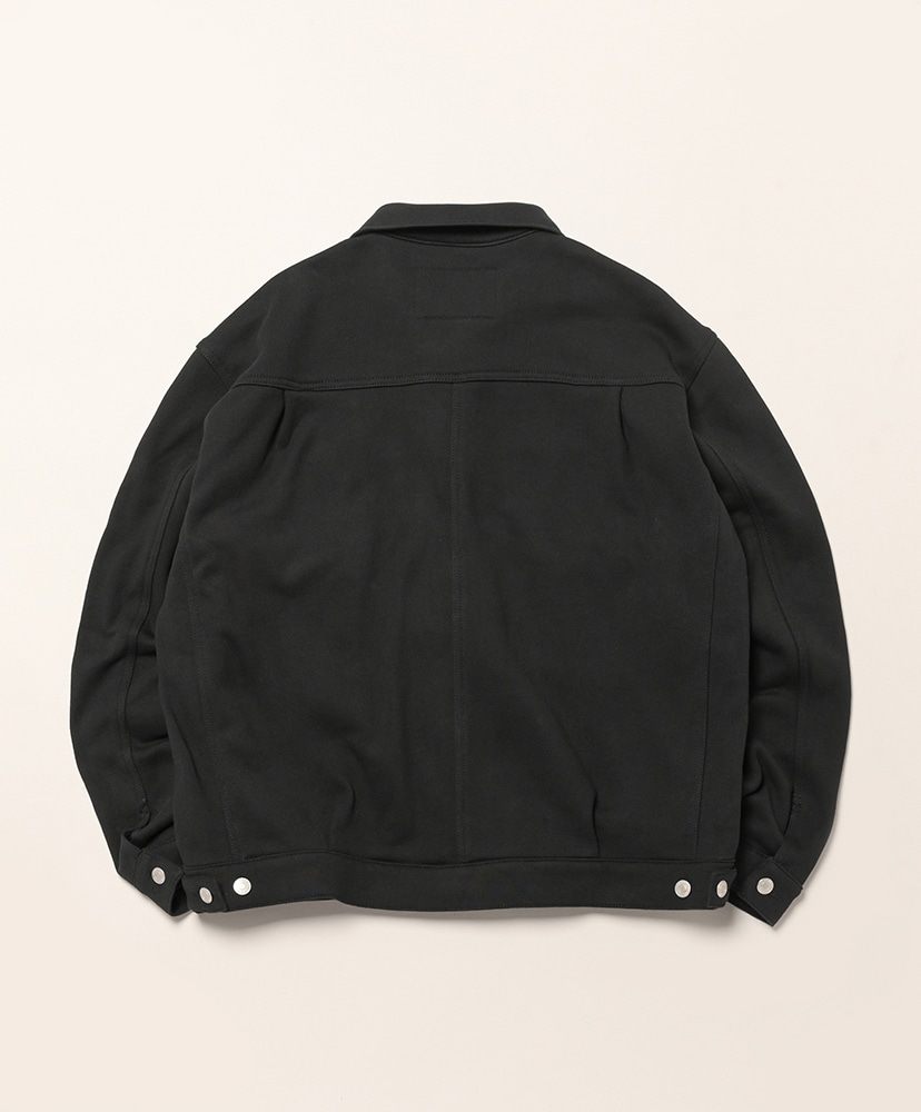 ×BerBerJin Pro Cotton Loopback Terry Sweat Trucker Jacket Black/ブラック L(MEN)