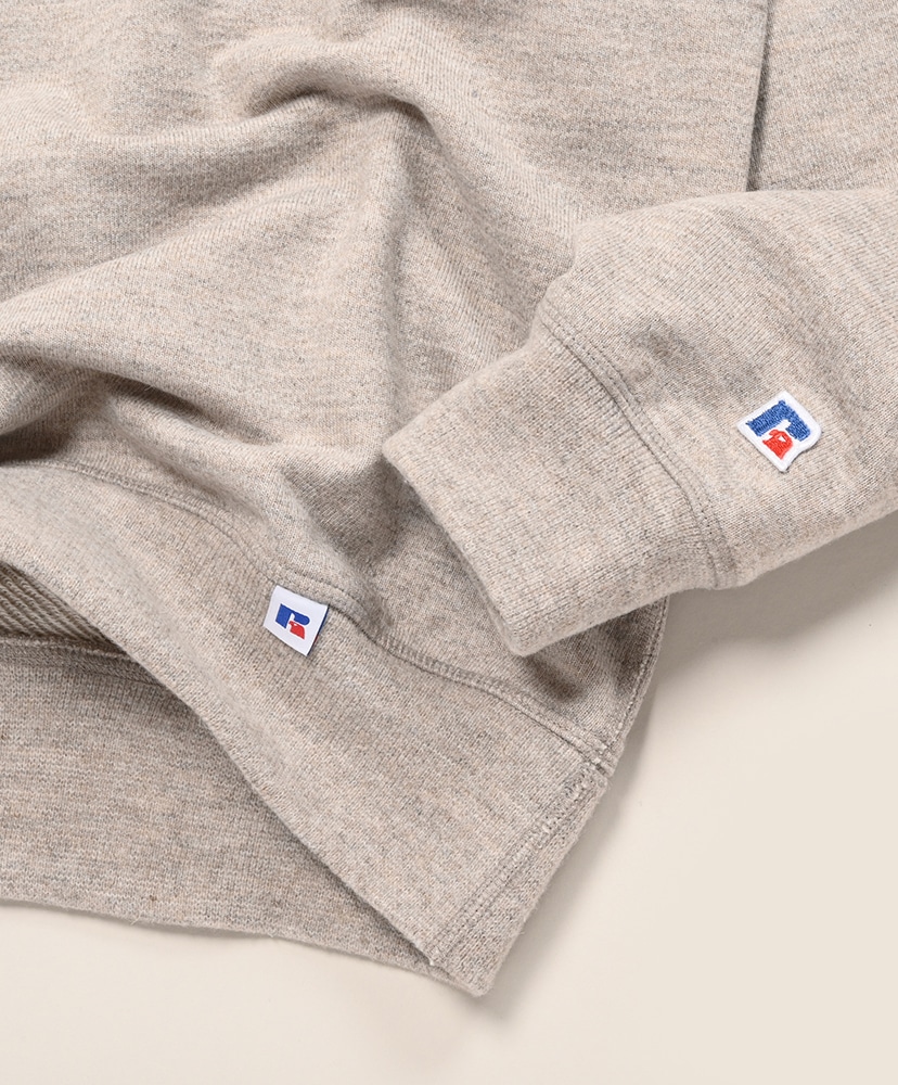 Wool Blend Raglan Sleeve CN Sweat Heather Brown/ヘザーブラウン L(MEN)