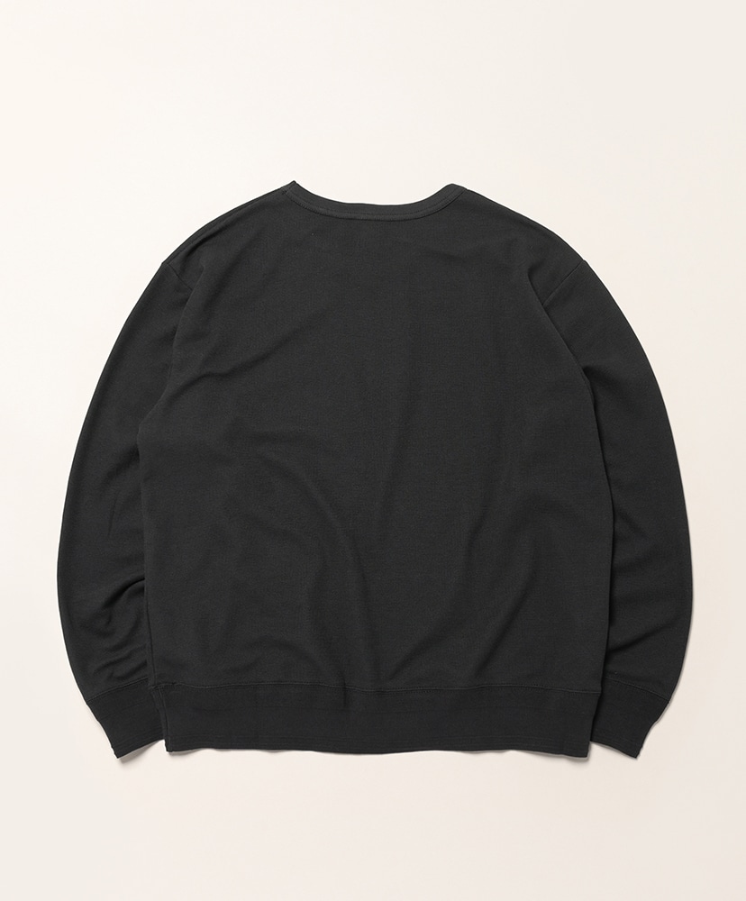 LOFTMAN Tee Crew L/S - Thermal Black/ブラック L(MEN)