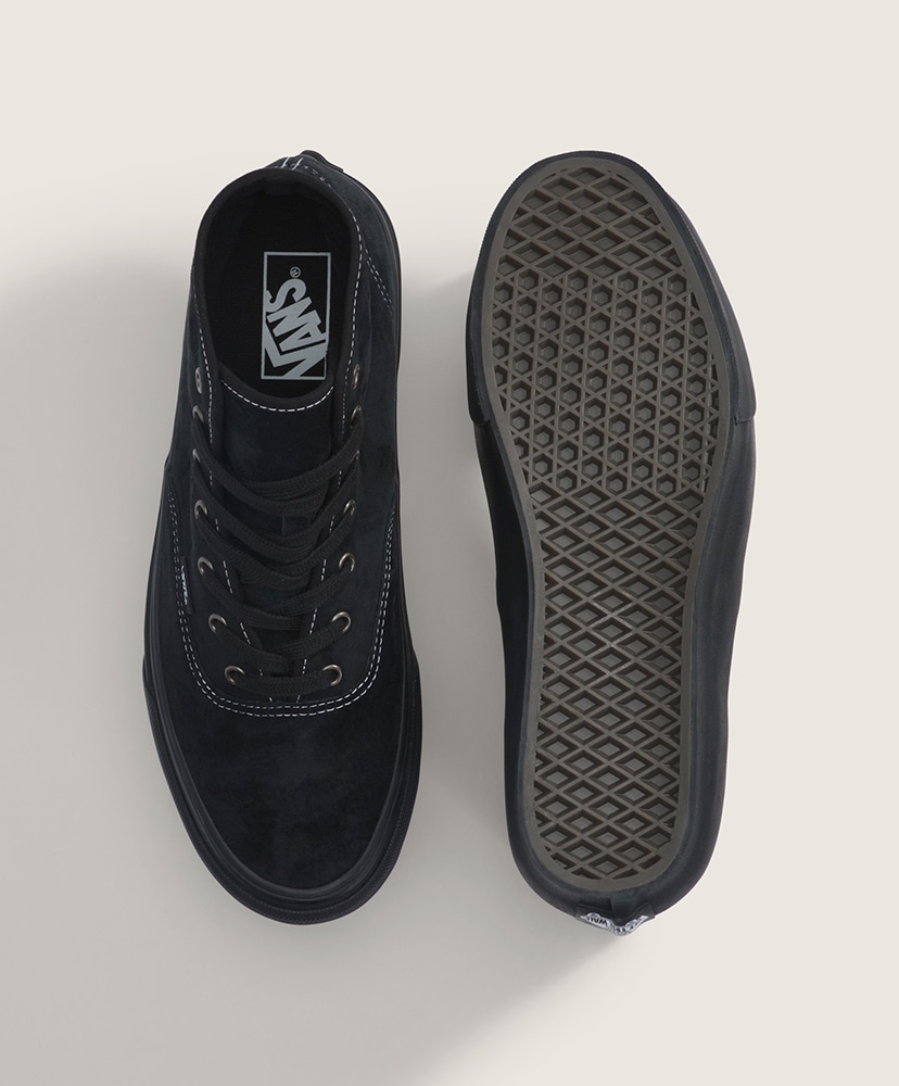 Authentic Hi 2.0 Pig Suede Black×Black/ブラック×ブラック 28cm