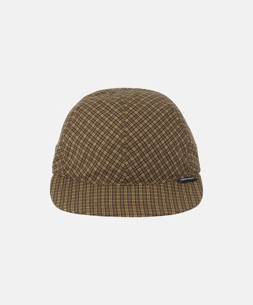 Mini Check Nylon Cap Brown Check/ブラウンチェック F(MEN)