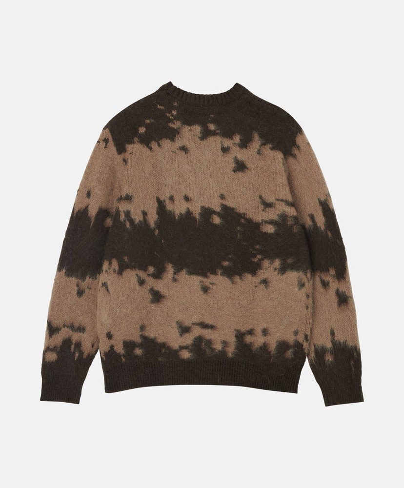 Mohair Splatter Sweater Taupe Splatter/トープスプラッター L(MEN)