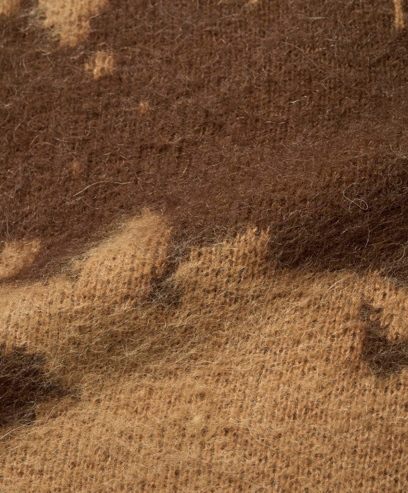 Mohair Splatter Sweater Taupe Splatter/トープスプラッター L(MEN)
