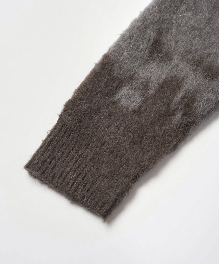 Mohair Splatter Cardigan Slate Splatter/スレイトスプラッター L(MEN)