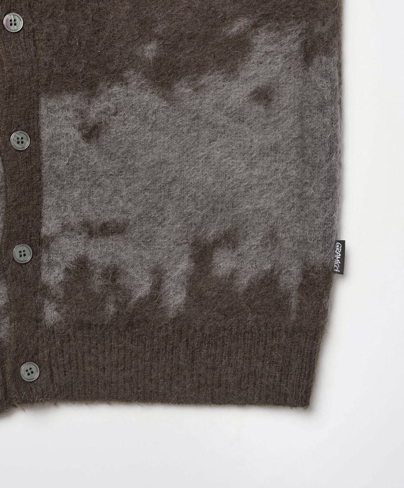 Mohair Splatter Cardigan Slate Splatter/スレイトスプラッター L(MEN)