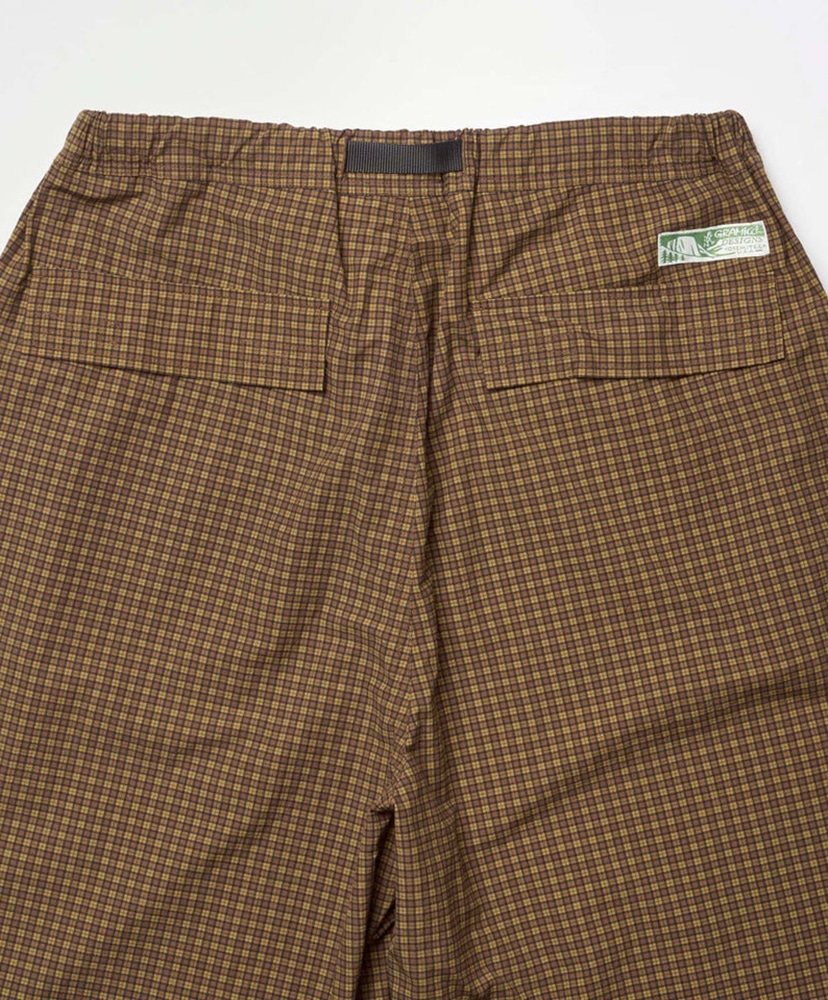 Mini Check Nylon Pant Brown Check/ブラウン チェック L(MEN)
