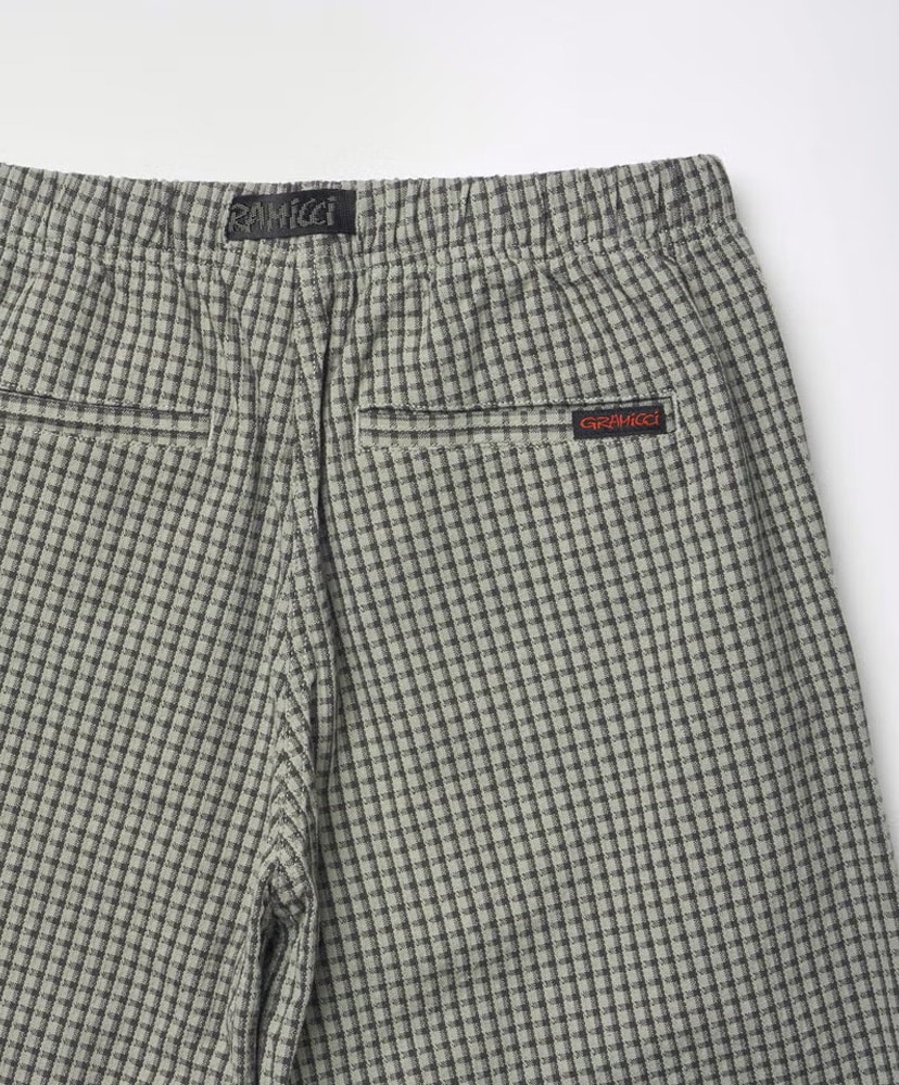 Dobby Plaid Gramicci Pant Straight Fit Stone/ストーン L(MEN)