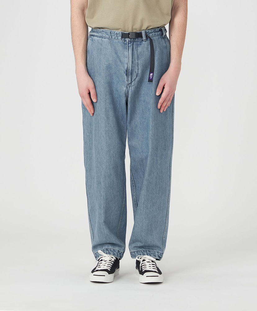 Denim Wide Tapered Field Pants(30(MEN) IB/インディゴブリーチ): THE