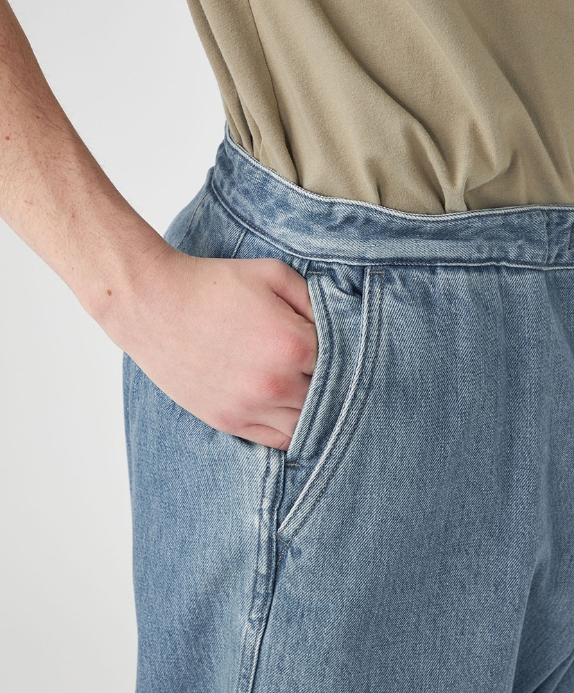 Denim Wide Tapered Field Pants IB/インディゴブリーチ 30(MEN)