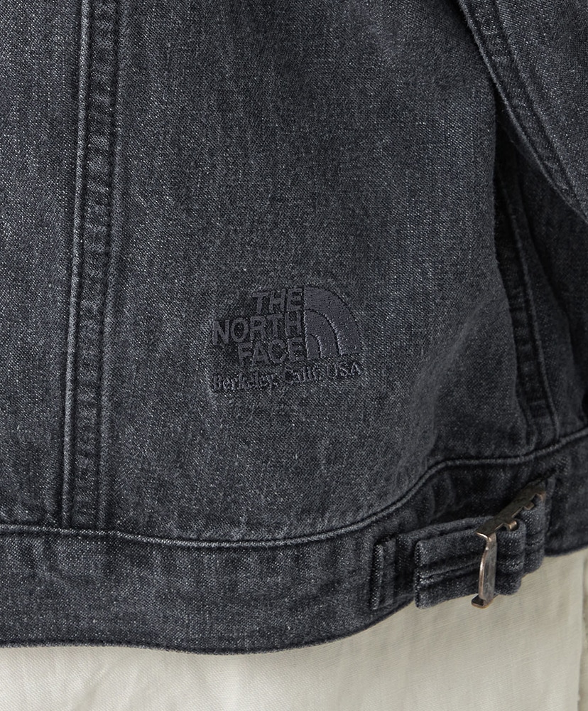 Linen Cotton Denim Field Jacket H/グレー L(MEN)