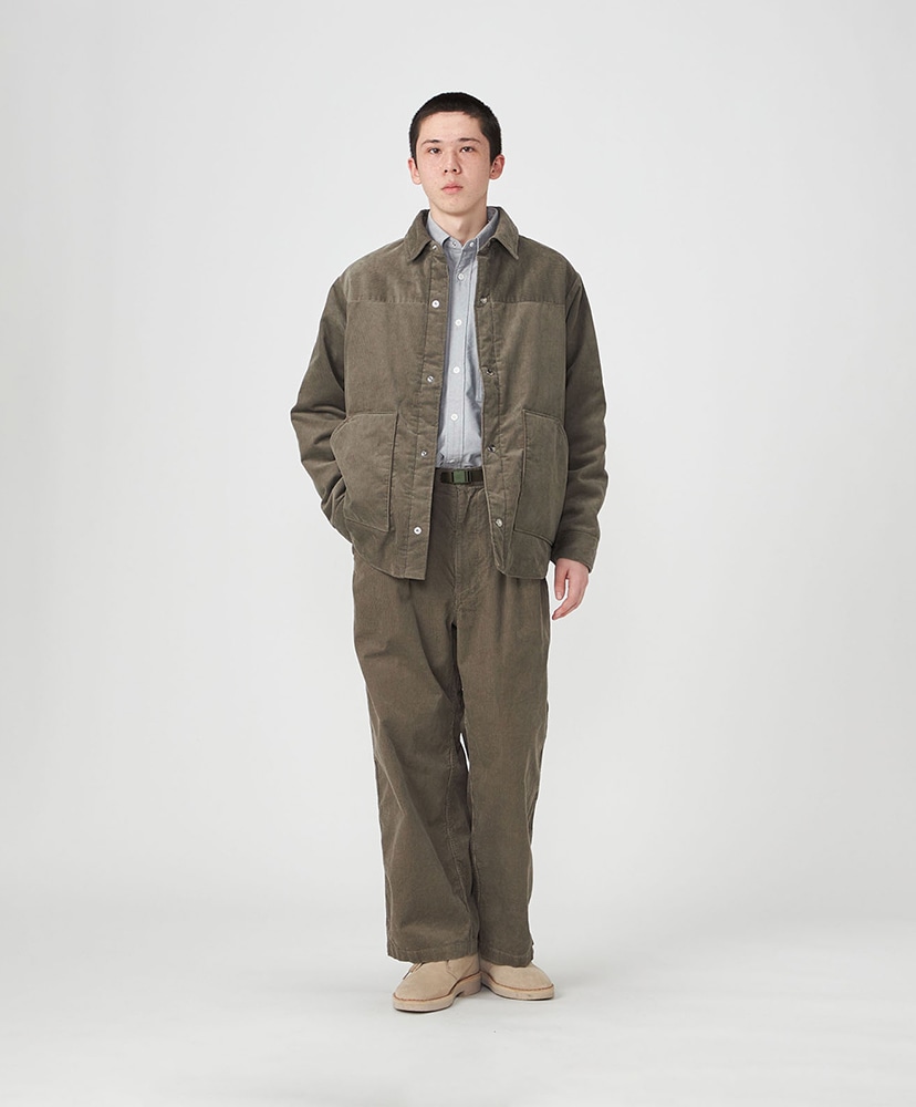 Corduroy Field Insulation Shirt Jacket OL/オリーブ L(MEN)