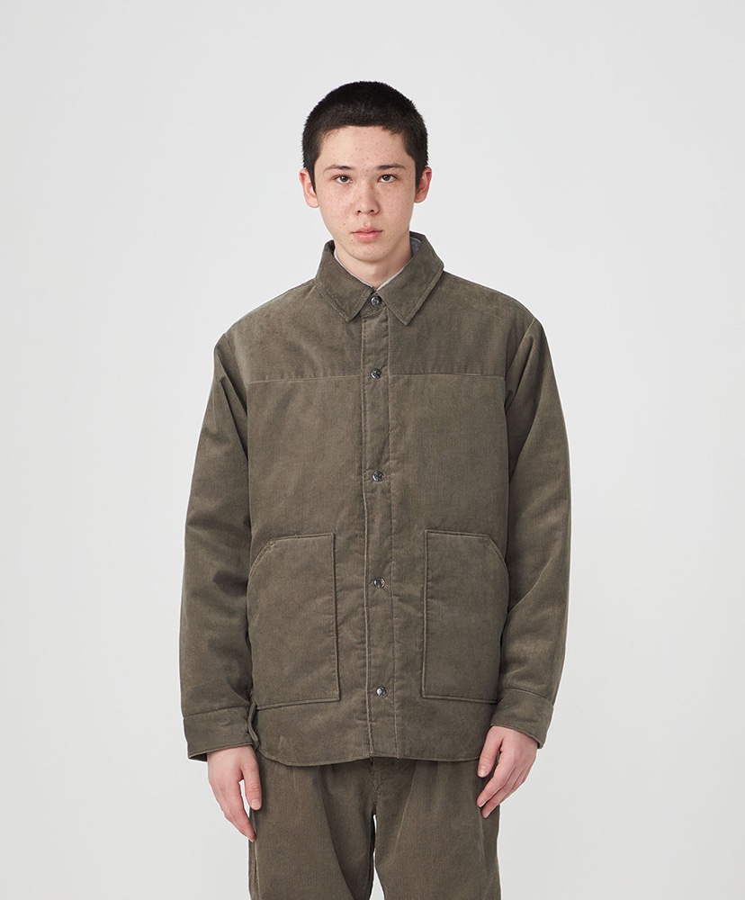 Corduroy Field Insulation Shirt Jacket OL/オリーブ L(MEN)