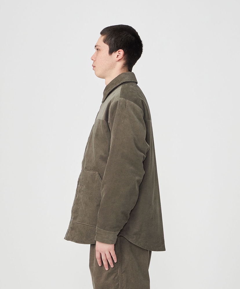 Corduroy Field Insulation Shirt Jacket OL/オリーブ L(MEN)