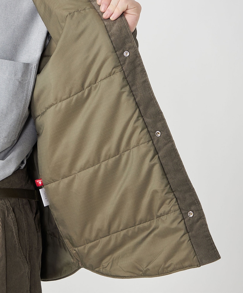Corduroy Field Insulation Shirt Jacket OL/オリーブ L(MEN)