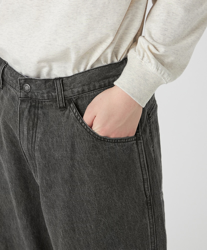 Linen Cotton Denim Field Pants IB/インディゴブリーチ 30(MEN)