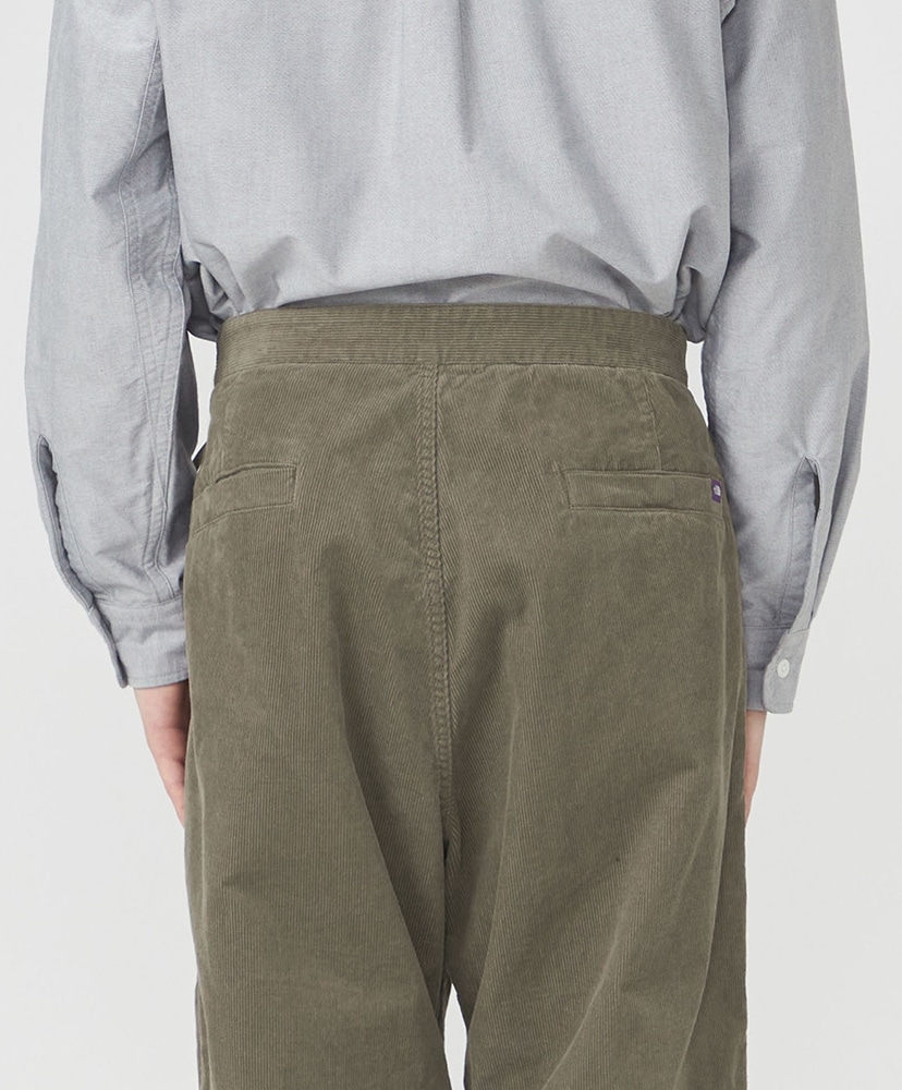 Corduroy Wide Straight Field Pants OL/オリーブ 30(MEN)