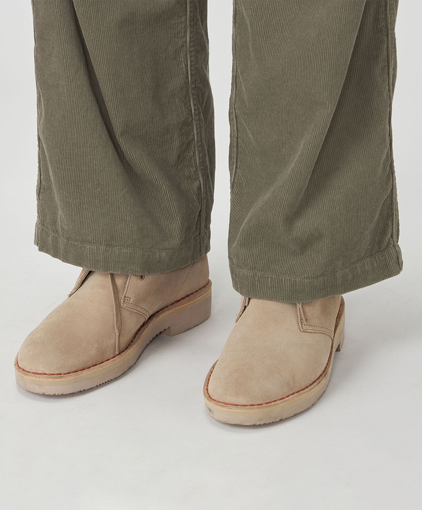 Corduroy Wide Straight Field Pants OL/オリーブ 30(MEN)