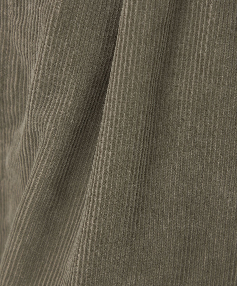 Corduroy Wide Straight Field Pants OL/オリーブ 30(MEN)