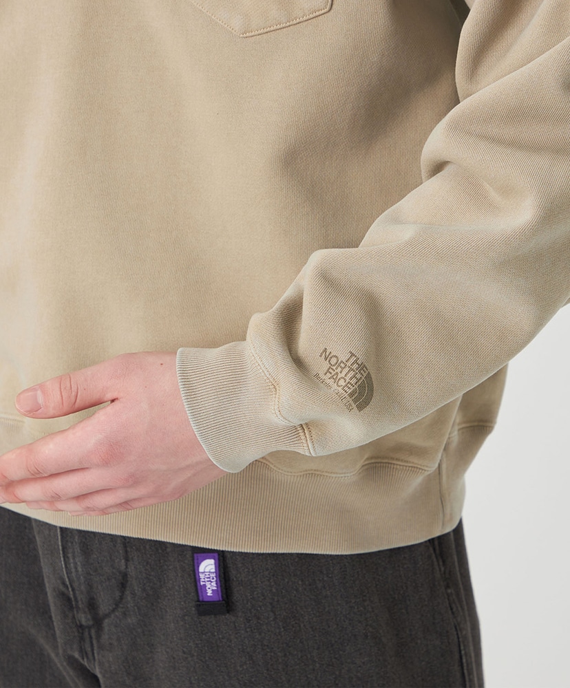 Garment Dyed Field Half Zip Sweat Shirts BE/ベージュ L(MEN)