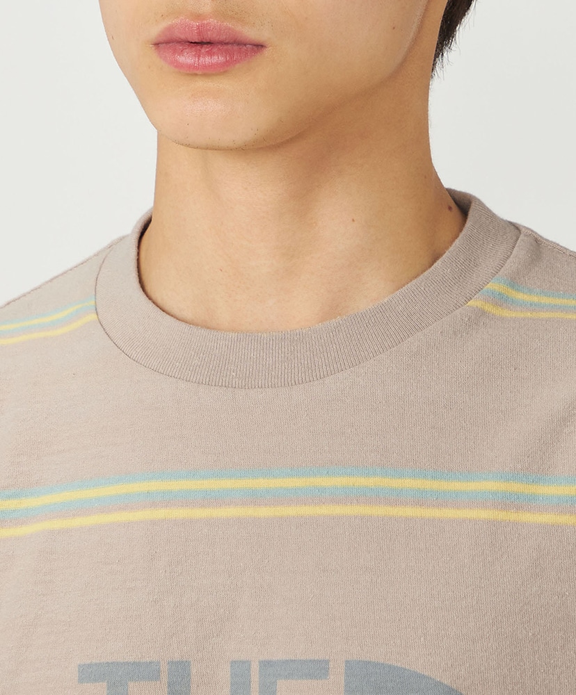Field Long Sleeve Striped Tee BE/ベージュ L(MEN)