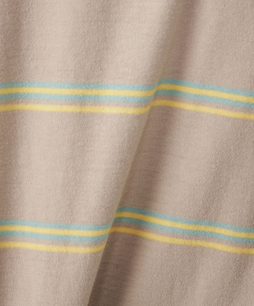 Field Long Sleeve Striped Tee BE/ベージュ L(MEN)