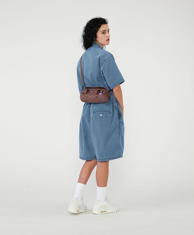 Synthetic Leather Demi Duffle Bag MO/モカ ONE