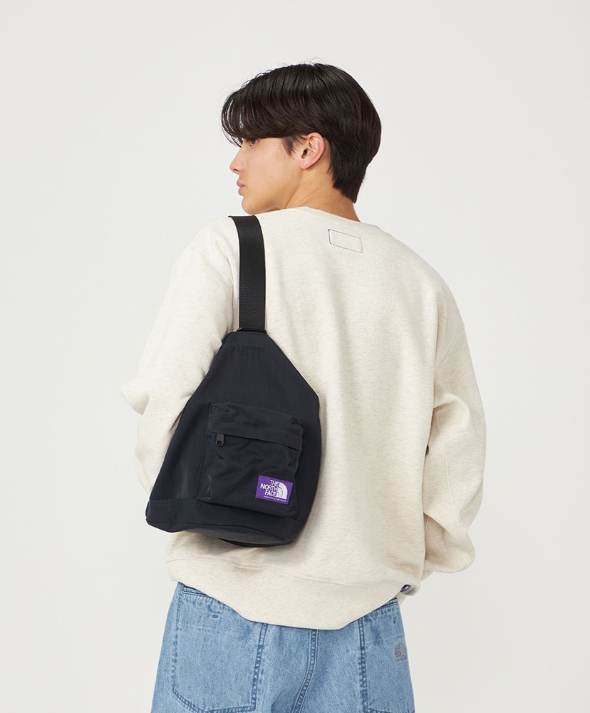 Nylon Twill Bucket Bag S K/ブラック ONE