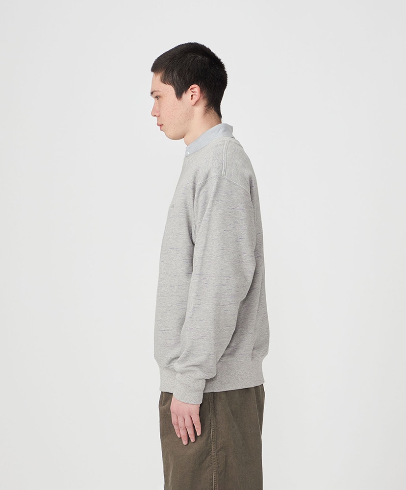 Field Crew Neck Sweat Shirt Z/ミックスグレー L(MEN)