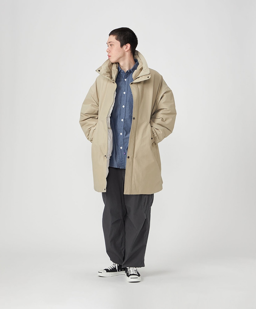 Double Peak Field Down Coat BE/ベージュ WS(WOMEN)